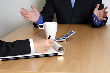 Image showing Business meeting