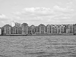 Image showing London docks