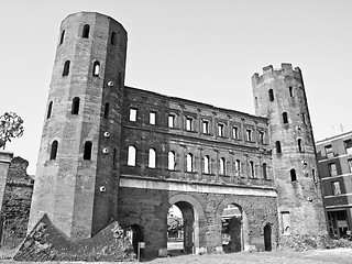 Image showing Porte Palatine, Turin