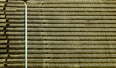 Image showing Corrugated cardboard