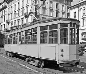 Image showing Vintage tram, Milan