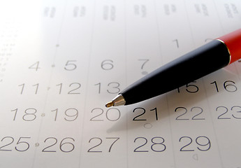 Image showing Calendar picture