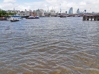 Image showing River Thames in London