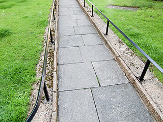 Image showing Pavement sidewalk