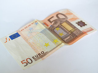 Image showing Euro note