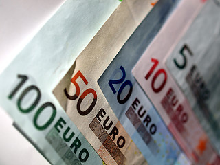 Image showing Euro note