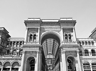 Image showing Galleria Vittorio Emanuele II, Milan