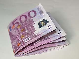 Image showing Euro note