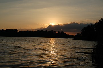 Image showing swedish sunset