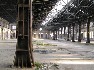 Image showing Abandoned factory