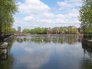 Image showing Surrey Water, London