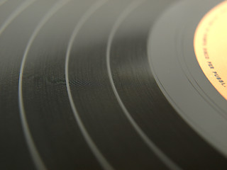 Image showing Vinyl record