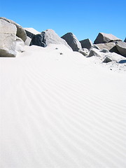 Image showing Sandy beach