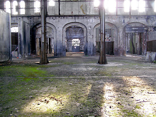 Image showing Abandoned factory