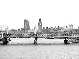 Image showing River Thames in London