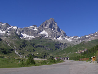 Image showing Alps mountains