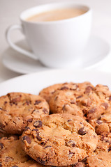 Image showing Cookies and Coffee