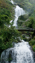 Image showing Thac Bac waterfall in Sapa, Vietnam