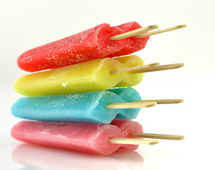 Image showing ice cream pops