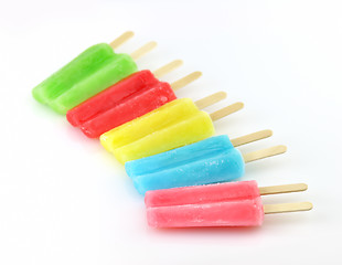 Image showing ice cream pops