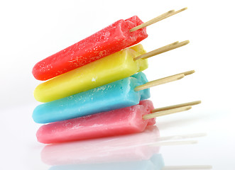 Image showing ice cream pops