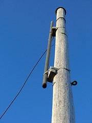 Image showing Old pole