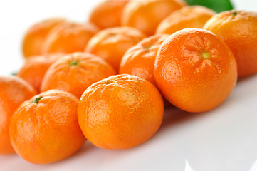 Image showing mandarin fruits