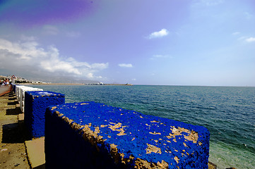 Image showing Blue Dock