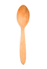 Image showing Empty wooden spoon 