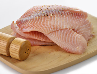 Image showing tilapia fillet