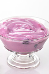 Image showing strawberry yogurt