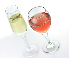 Image showing wine glasses