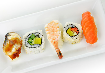 Image showing sushi