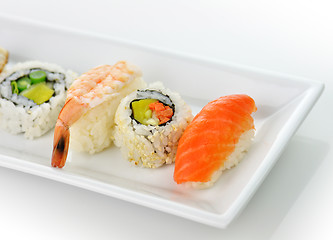 Image showing sushi