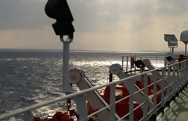 Image showing cruise ship in a port