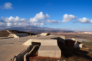 Image showing Golan heights rural landscape