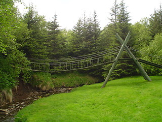 Image showing bridge over drip