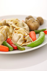 Image showing pork pot stickers