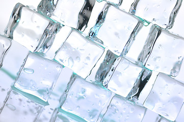 Image showing ice cubes