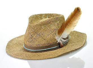 Image showing straw hat