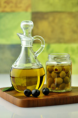 Image showing olive oil