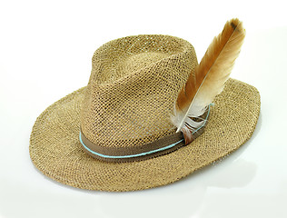 Image showing straw hat