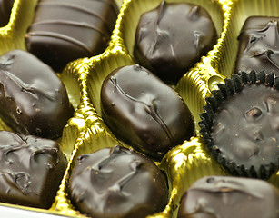 Image showing chocolate candies assortment 