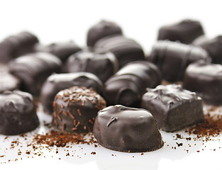 Image showing Assorted chocolate candies