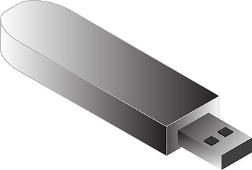 Image showing USB Pendrive illustration