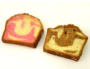 Image showing swirl loaf cake