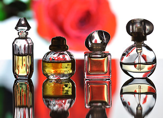 Image showing perfume collection 