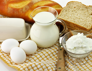 Image showing dairy products