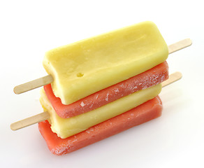 Image showing ice cream pops 