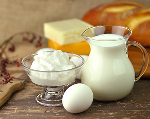 Image showing dairy products